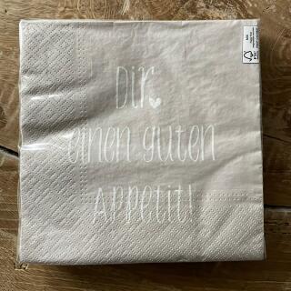 Servietten - Dir einen guten Appetit, 20 Stück