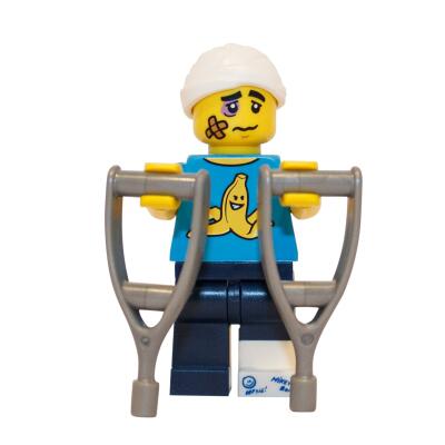 71011 - Lego Serie 15 Minifigur Nr. 4 Tollpatsch