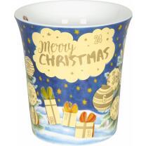 Könitz Adventskalender als Tasse - 24 Flächen zum Freirubbeln