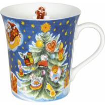 Könitz Adventskalender als Tasse - 24 Flächen zum Freirubbeln