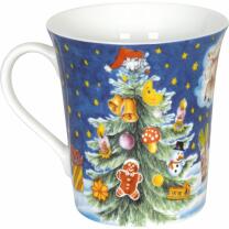 Könitz Adventskalender als Tasse - 24 Flächen zum Freirubbeln