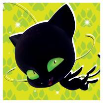Servietten Miraculous Ladybug - Design 2024, 16 Stück