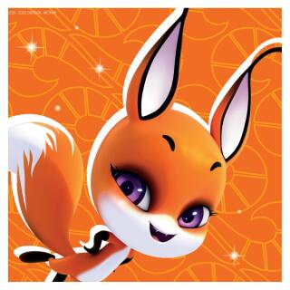 Servietten Miraculous Ladybug - Design 2024, 16 Stück