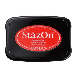 Stempelkissen StazOn - Scarlet Flame
