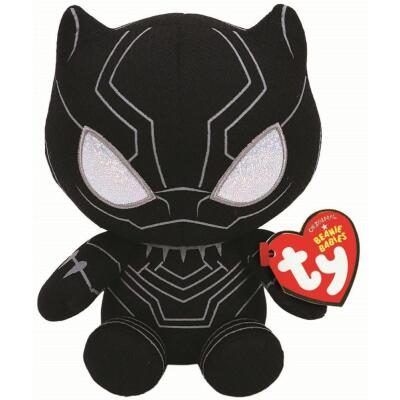 TY Beanie Babies  - Black Panther 15 cm