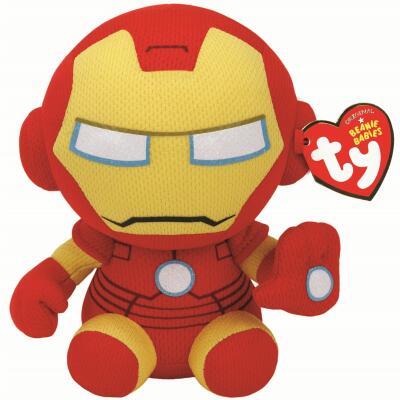 TY Beanie Babies  - Iron Man 15 cm
