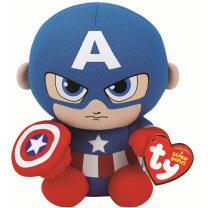 TY Beanie Babies  - Captain America 15 cm