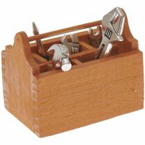 Miniatur - Werkzeugkoffer mit Werkzeug