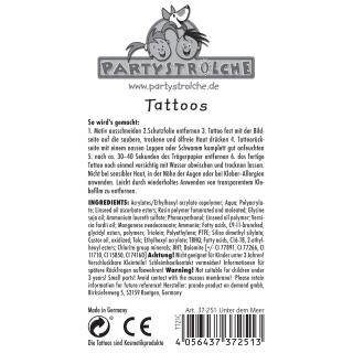 Meerestiere - Meer 1 - Tattoos, 1 Bogen