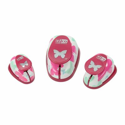 Design-Stanzer - Motivlocher - Set Schmetterling Motiv 2, 3 Stück