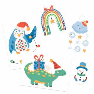 Papier-Bastelset "Winter Holidays"