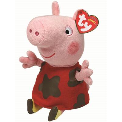 TY Beanie Babies 46208  - Peppa Pig Muddy Puddles - Matschepampe - 15 cm