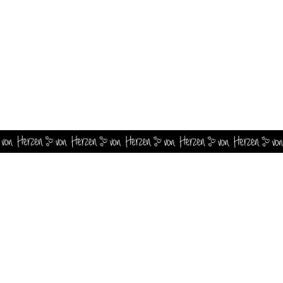 Ursus Masking Tape - von Herzen schwarz (122)