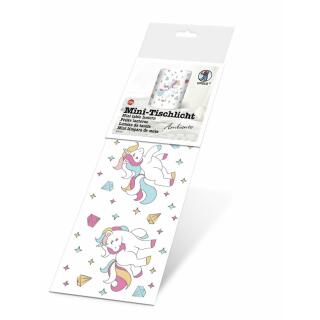 Mini Tischlicht Einhorn (156) - 5 Stück