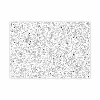 Olchis - Ausmal-Tischdecke aus Papier 84,1 x 118,9 cm