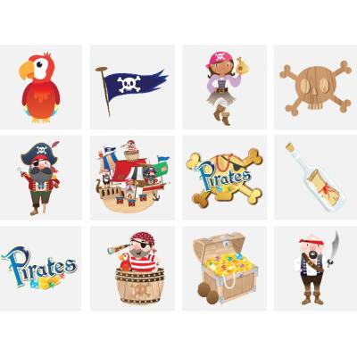 Fun Tattoos Pirat 12 Tattoos