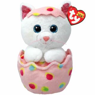 TY Beanie Boos Katze Giggles im Osterei 15 cm