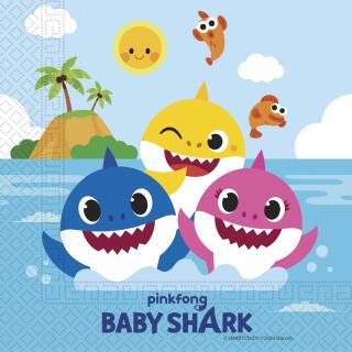 Baby Shark (procos) -  20 Servietten