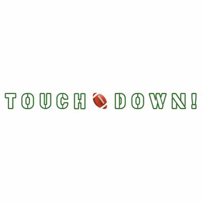 Football Party - Touchdown - Girlande