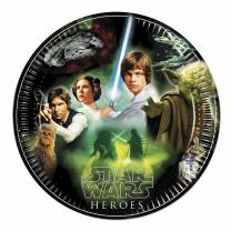 Pappteller Star Wars Heroes  23 cm