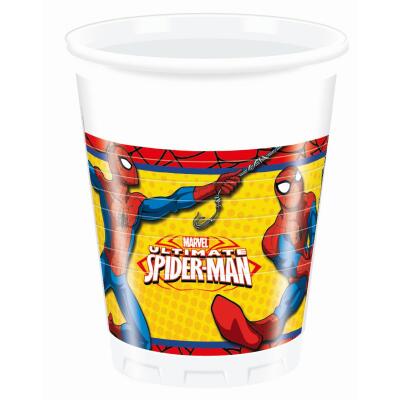 Spiderman Ultimate Power - Becher. 8 Stück