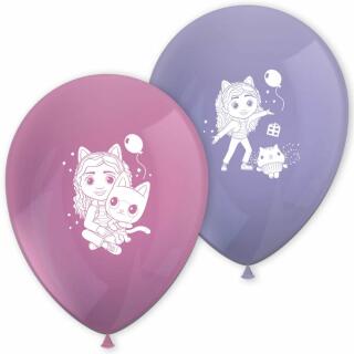 Luftballons - Gabbys Dollhouse, 8 Stück