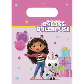 Gabbys Dollhouse - Partytüten aus Papier, 4 Stück