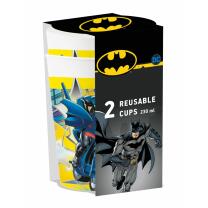 Batman Rouge - Becher Mehrweg - wiederverwendbar, 2...