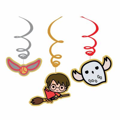 Deko-Spiralen Harry Potter, 6-teilig