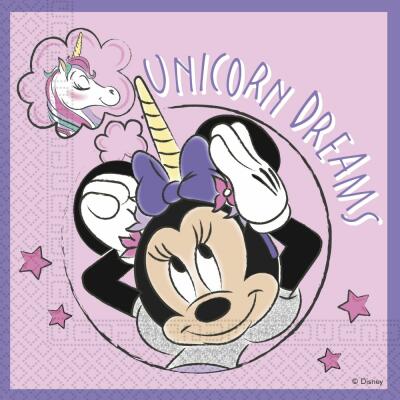 Servietten - Minnie Unicorn, 20 Stück