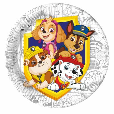 Pappteller - Paw Patrol, 8 Stück