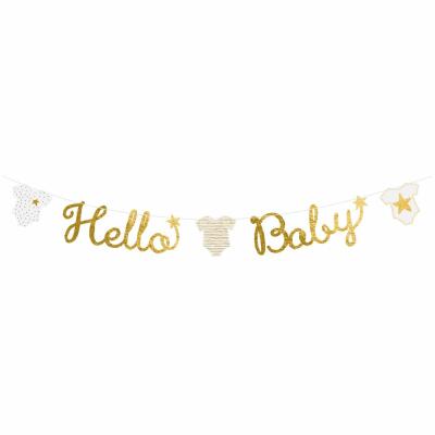 Girlande - Hello Baby, 160 cm