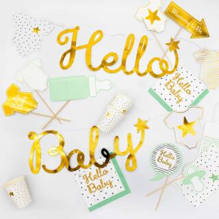 Girlande - Hello Baby, 160 cm