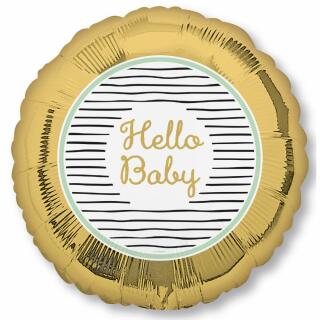 Folienballon - Hello Baby, 43 cm