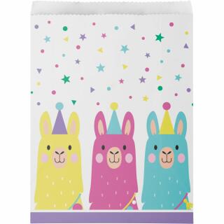 Papiertüten - Lama (creative), 8 Stück