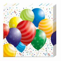 Servietten - Balloons Celebration,  20 Stück