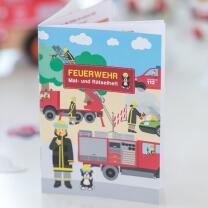 Feuerwehr - Mal- und Rätselheft