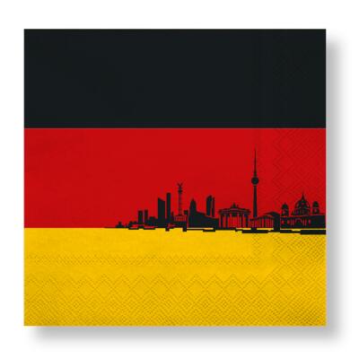 Deutschland - Servietten, 20 Stück