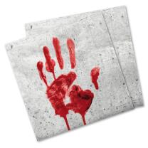 Servietten - Halloween - Hand, 20 Stück