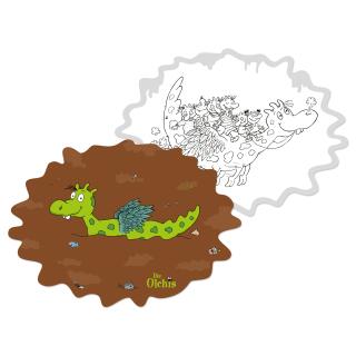 Platzsets - Die Olchis,  8 Stück 38 x 27 cm