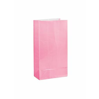 Papier - Partytüten rosa, 12 Stück