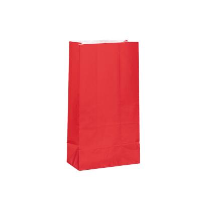 Papier - Partytüten rot, 12 Stück