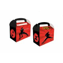 Ninja -  Geschenkebox für Mitgebsel, 8 Stück