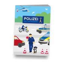 Polizei - Mal - und Rätselheft