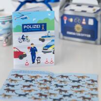 Polizei - Mal - und Rätselheft