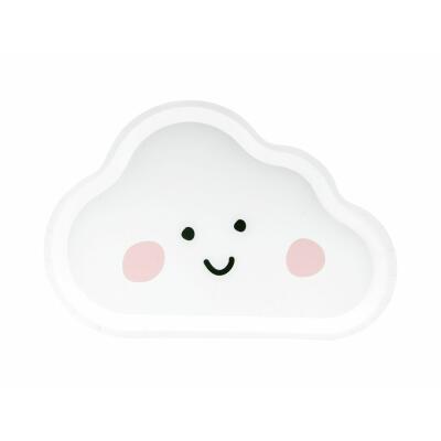 Pappteller - Wolke, 6 Stück