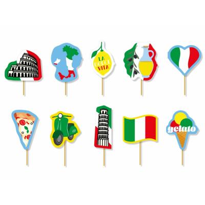 Italien - Party-Picker, 20 Stück