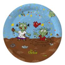 44-teiliges Party-Set - Die Olchis - Teller Becher...