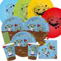 52-teiliges Party-Set - Die Olchis - Teller Becher...