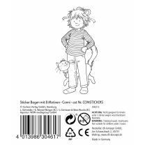 8-teiliges Aufkleber-Set - Sticker - Meine Freundin Conni